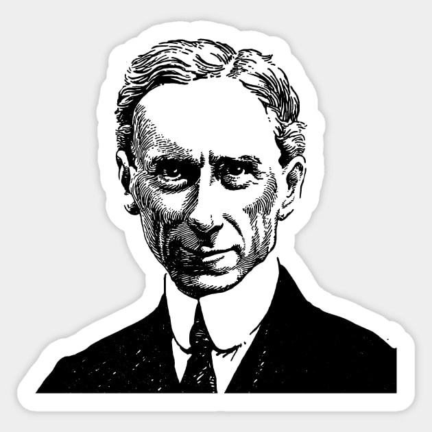 Bertrand Arthur William Russell, 3rd Earl Russell, OM FRS Sticker by truthtopower